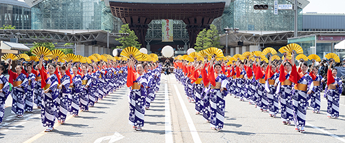 出発式（踊り）